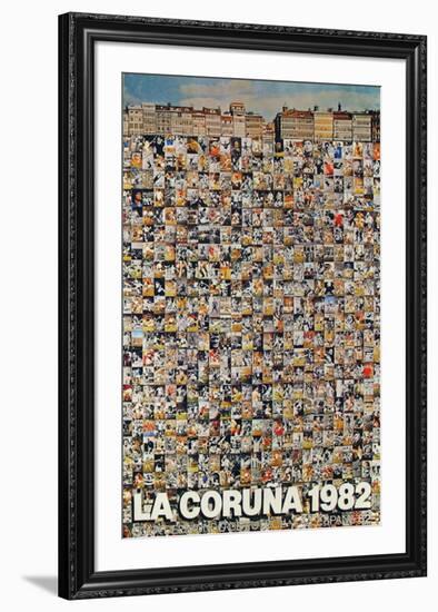 Cupa del Mundo de Futbol-Erró (Gudmundur Gudmundsson)-Framed Collectable Print