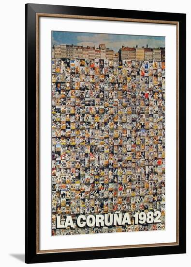 Cupa del Mundo de Futbol-Erró (Gudmundur Gudmundsson)-Framed Collectable Print