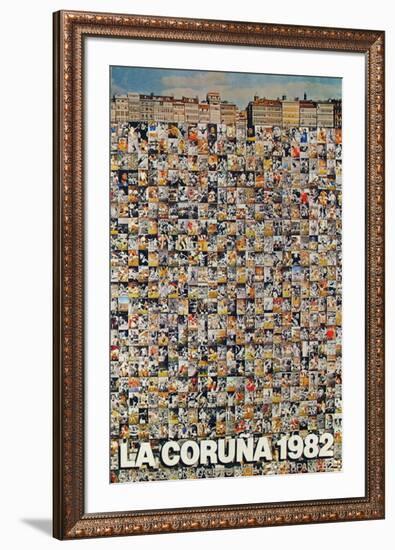 Cupa del Mundo de Futbol-Erró (Gudmundur Gudmundsson)-Framed Collectable Print