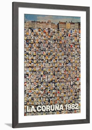 Cupa del Mundo de Futbol-Erró (Gudmundur Gudmundsson)-Framed Collectable Print