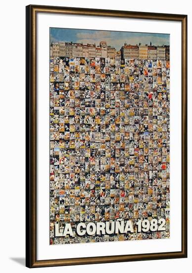 Cupa del Mundo de Futbol-Erró (Gudmundur Gudmundsson)-Framed Collectable Print