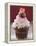 Cupcake for Valentine's Day-null-Framed Premier Image Canvas