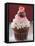 Cupcake for Valentine's Day-null-Framed Premier Image Canvas