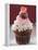 Cupcake for Valentine's Day-null-Framed Premier Image Canvas