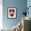 Cupcake for Valentine's Day-null-Framed Photographic Print displayed on a wall