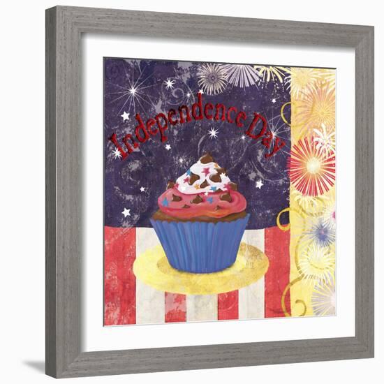 Cupcake Holidays III-Fiona Stokes-Gilbert-Framed Giclee Print