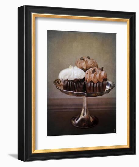 Cupcake Trio-Jai Johnson-Framed Premium Giclee Print