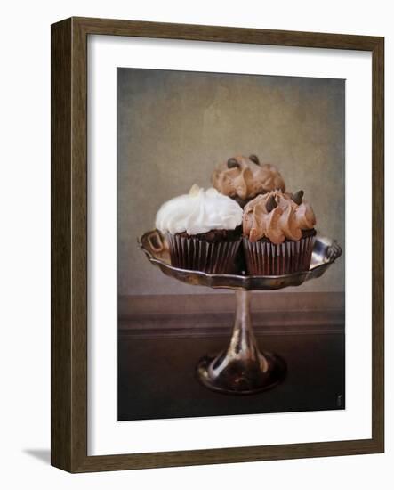 Cupcake Trio-Jai Johnson-Framed Giclee Print