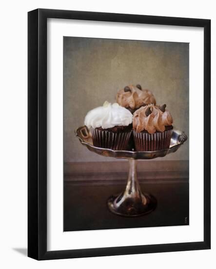 Cupcake Trio-Jai Johnson-Framed Giclee Print