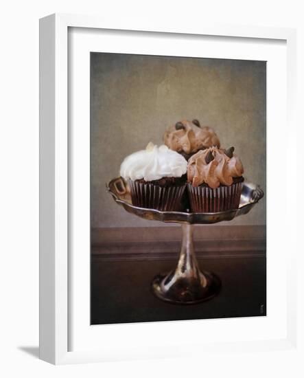 Cupcake Trio-Jai Johnson-Framed Giclee Print