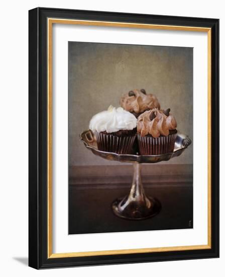 Cupcake Trio-Jai Johnson-Framed Giclee Print