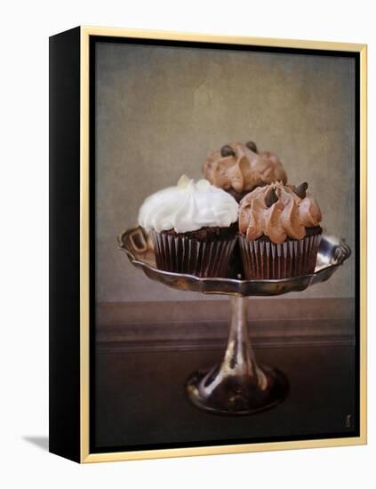 Cupcake Trio-Jai Johnson-Framed Premier Image Canvas