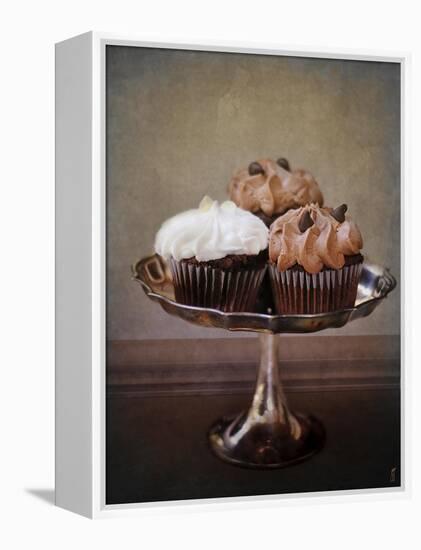 Cupcake Trio-Jai Johnson-Framed Premier Image Canvas