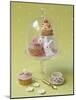 Cupcakes and Flowers-Louis Gaillard-Mounted Art Print