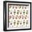 Cupcakes Pattern-TashaNatasha-Framed Art Print