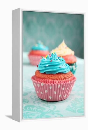 Cupcakes-pink candy-Framed Premier Image Canvas