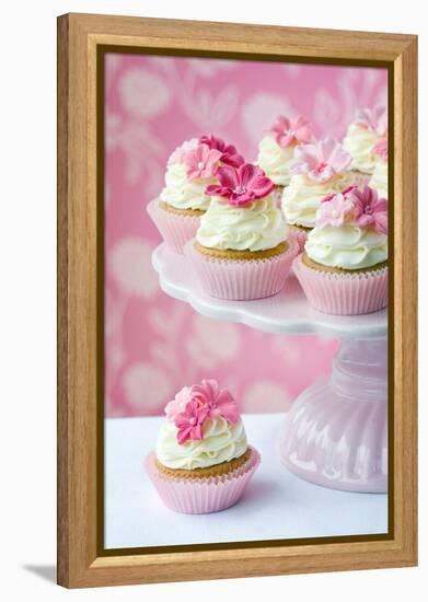 Cupcakes-Ruth Black-Framed Premier Image Canvas
