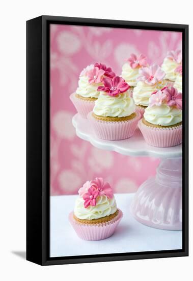 Cupcakes-Ruth Black-Framed Premier Image Canvas