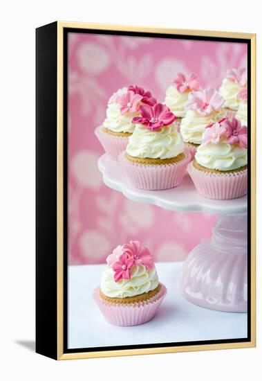 Cupcakes-Ruth Black-Framed Premier Image Canvas