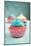 Cupcakes-pink candy-Mounted Photographic Print