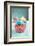 Cupcakes-pink candy-Framed Photographic Print