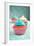 Cupcakes-pink candy-Framed Photographic Print