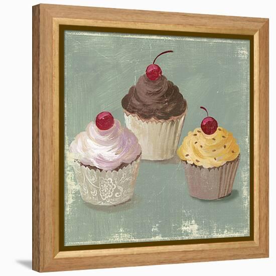 Cupcakes-Anna Polanski-Framed Stretched Canvas