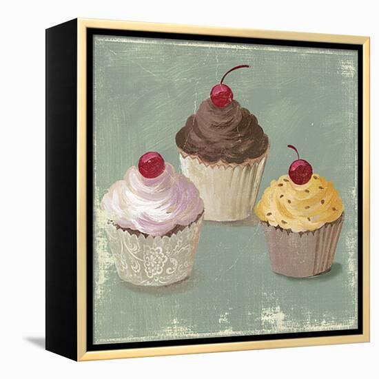 Cupcakes-Anna Polanski-Framed Stretched Canvas