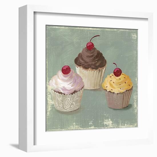 Cupcakes-Anna Polanski-Framed Art Print