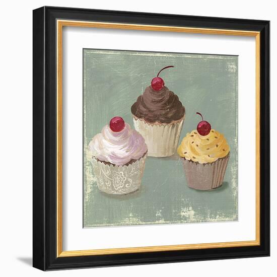 Cupcakes-Anna Polanski-Framed Art Print