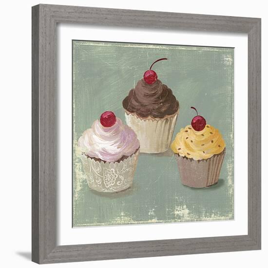 Cupcakes-Anna Polanski-Framed Art Print