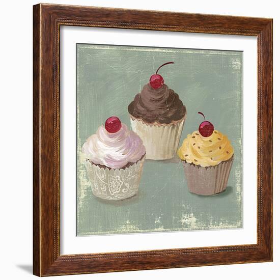 Cupcakes-Anna Polanski-Framed Art Print