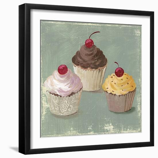 Cupcakes-Anna Polanski-Framed Art Print