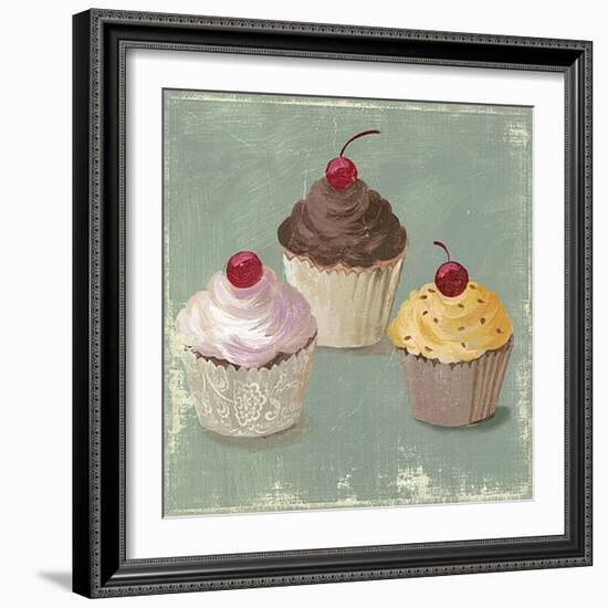 Cupcakes-Anna Polanski-Framed Art Print