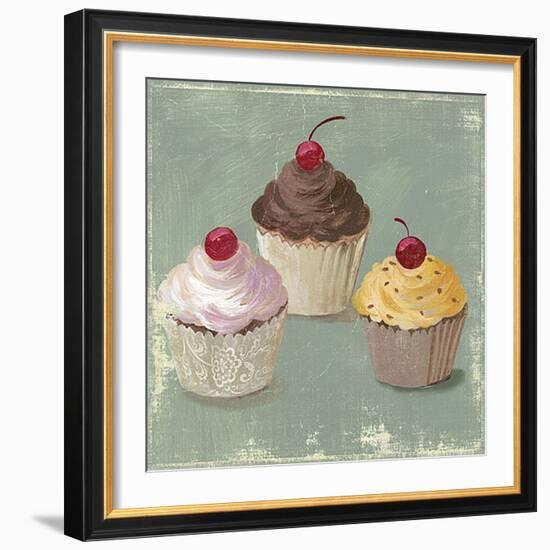 Cupcakes-Anna Polanski-Framed Art Print