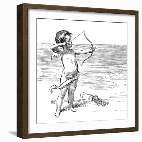 Cupid, 1900-Charles Dana Gibson-Framed Giclee Print