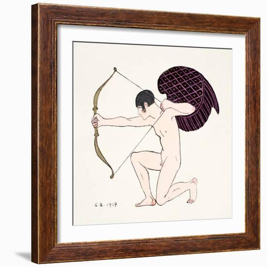 Cupid 1919-Georges Barbier-Framed Giclee Print