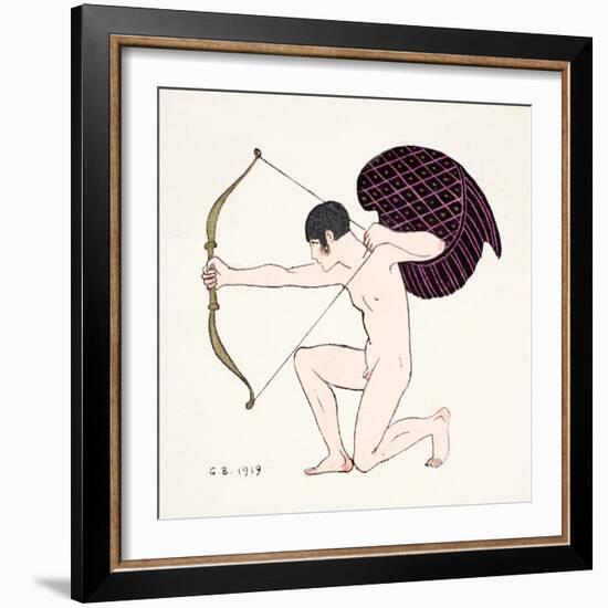 Cupid 1919-Georges Barbier-Framed Giclee Print