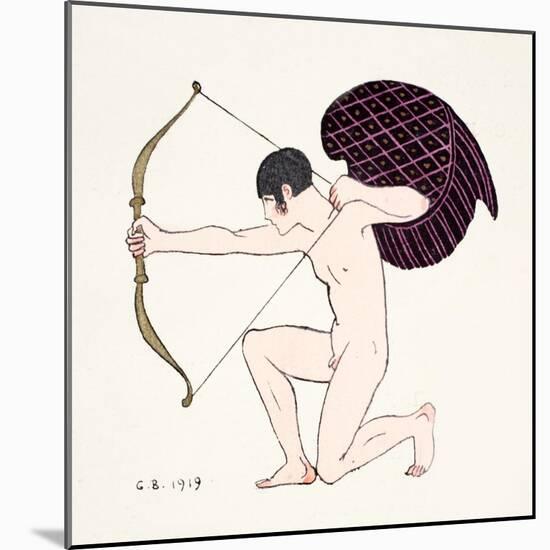 Cupid 1919-Georges Barbier-Mounted Giclee Print