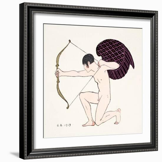 Cupid 1919-Georges Barbier-Framed Giclee Print