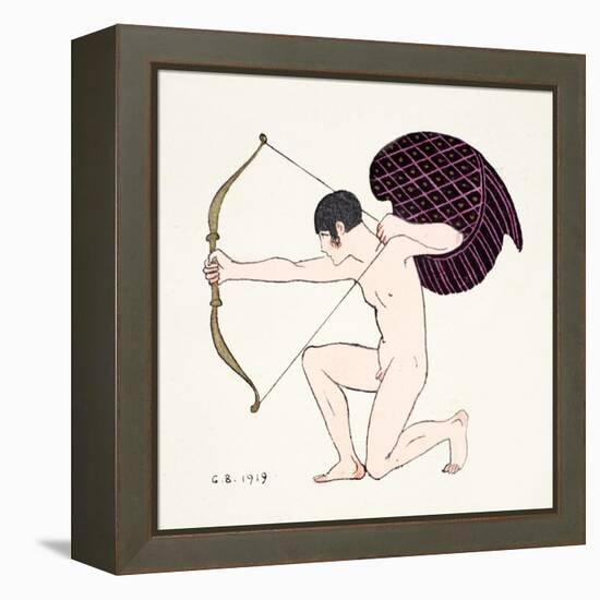 Cupid 1919-Georges Barbier-Framed Premier Image Canvas