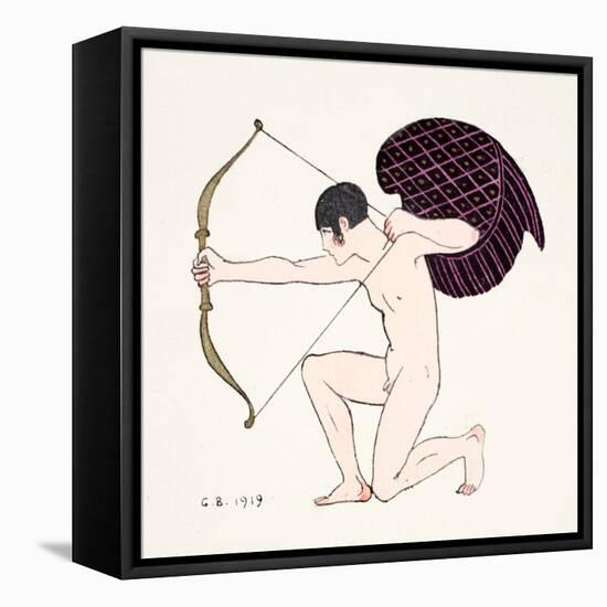 Cupid 1919-Georges Barbier-Framed Premier Image Canvas