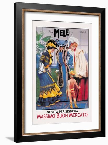 Cupid and E. A. Mele and Co.-Aleardo Villa-Framed Art Print