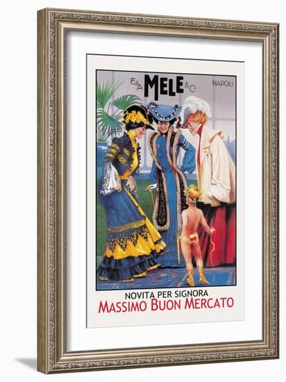 Cupid and E. A. Mele and Co.-Aleardo Villa-Framed Art Print