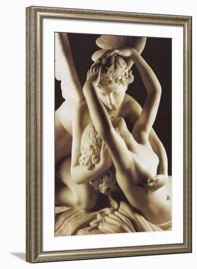 Cupid and Psyche, 1796-Antonio Canova-Framed Art Print