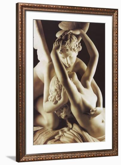 Cupid and Psyche, 1796-Antonio Canova-Framed Art Print