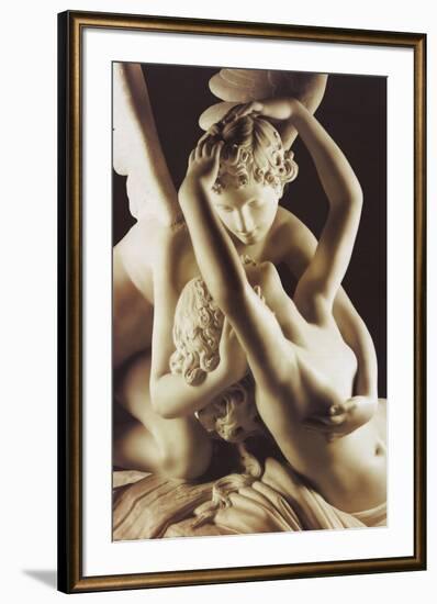 Cupid and Psyche, 1796-Antonio Canova-Framed Art Print