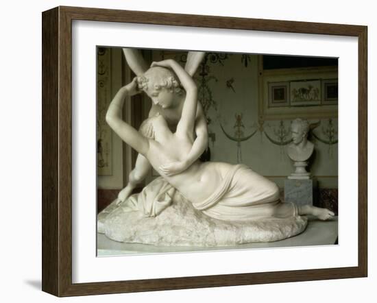 Cupid and Psyche, 1796-Antonio Canova-Framed Giclee Print