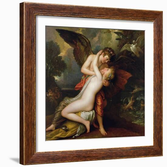 Cupid and Psyche, 1808-Benjamin West-Framed Giclee Print