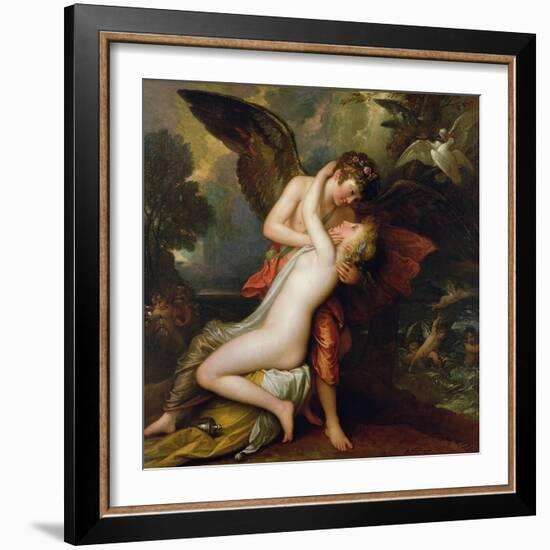 Cupid and Psyche, 1808-Benjamin West-Framed Giclee Print